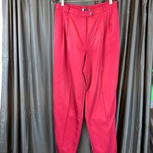 C. b. Collections petite cranberry pants